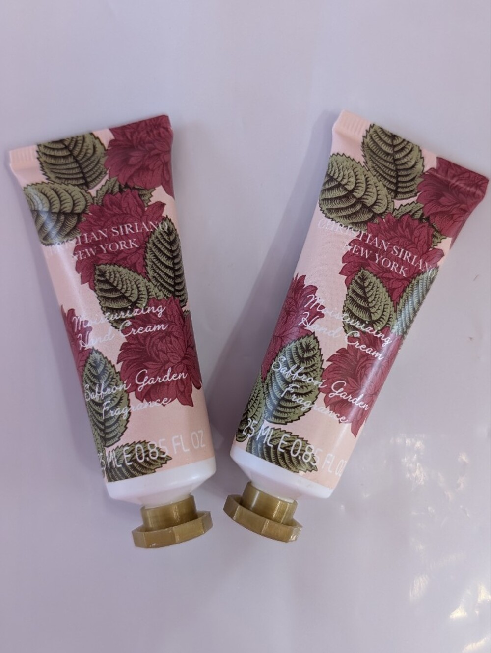 Christian Siriano Hand & Body Cream Duo. Saffron Garden Scent